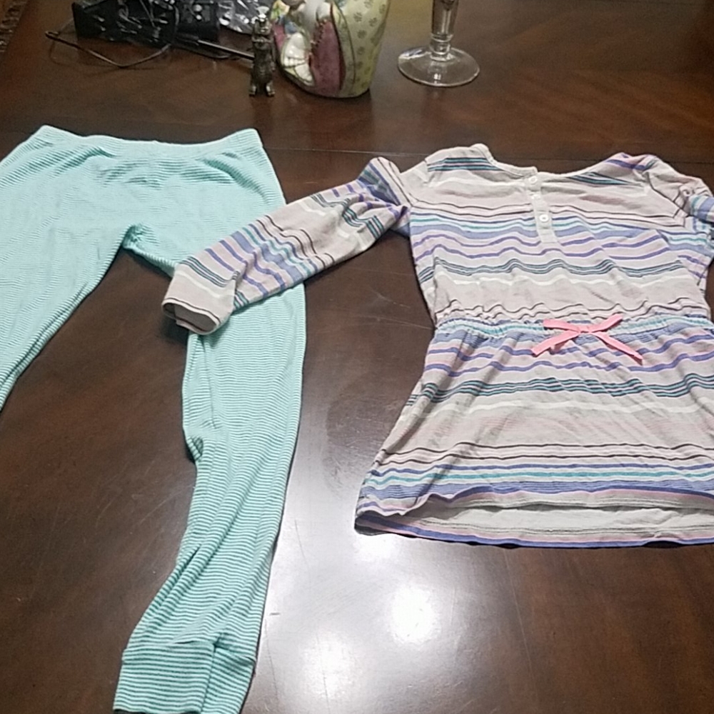 Carter's size 8 pants, Oshkosh shirt size 10